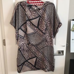 Silk dress modern design